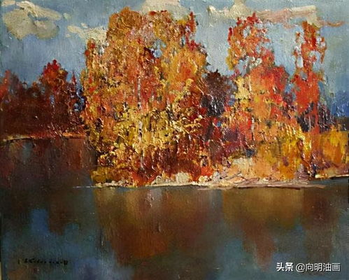 俄罗斯风景画家斯捷潘 科列斯尼科夫油画