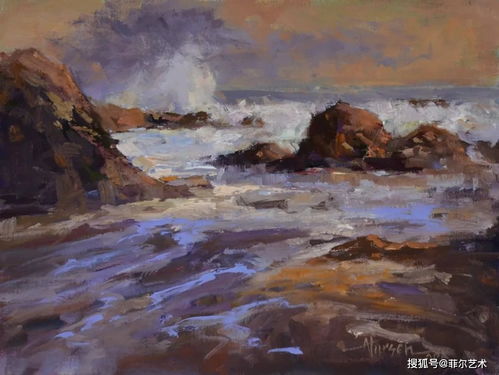 美国油画家协会签名会员 女画家安 拉森风景油画作品欣赏