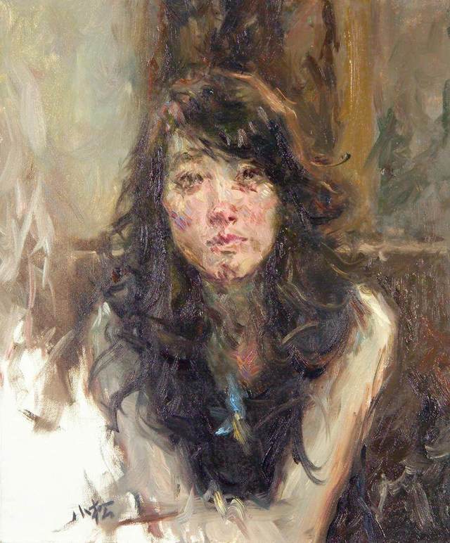 人物风景总相宜:周小松油画作品欣赏