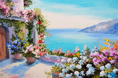 油画