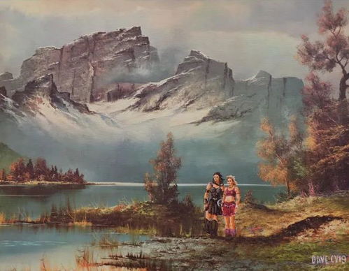 低廉的商品油画成宠儿,经艺术家疯狂改造后,价格翻了100倍
