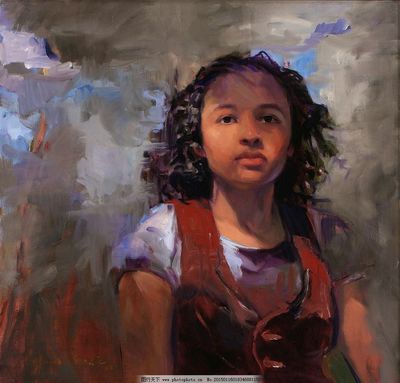 油画人物 凝固时光的艺术语言